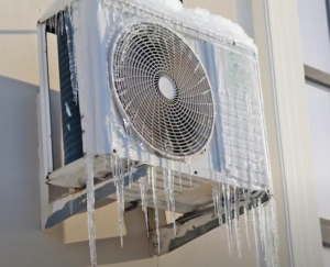 icy AC unit
