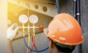 routine check of furnace